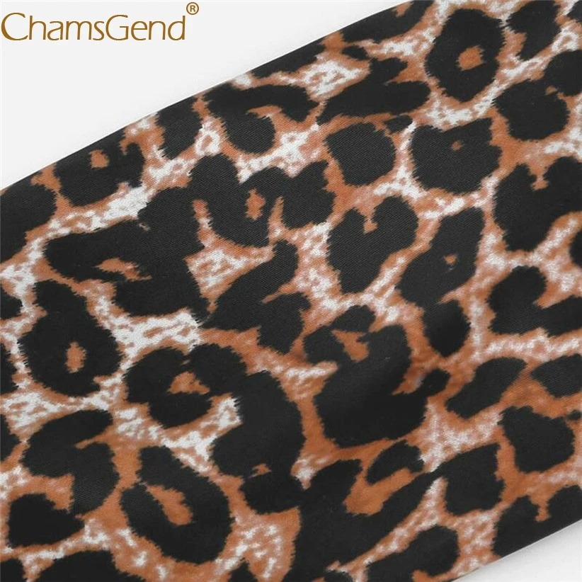 Женский комплект бикини без бретелек с леопардовым принтом бразильский женский