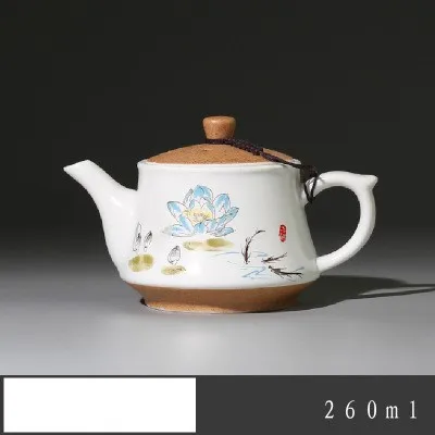 200 мл 240 мл 300 мл фиолетовый песок чайник бытовой керамики чайный набор кунг-фу фарфоровый чайник G - Цвет: 7
