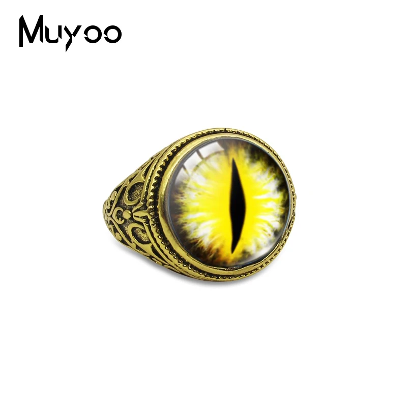 Винтаж глаза Дракона узоры Стекло круглый кабошон разноцветных глаз ювелирные