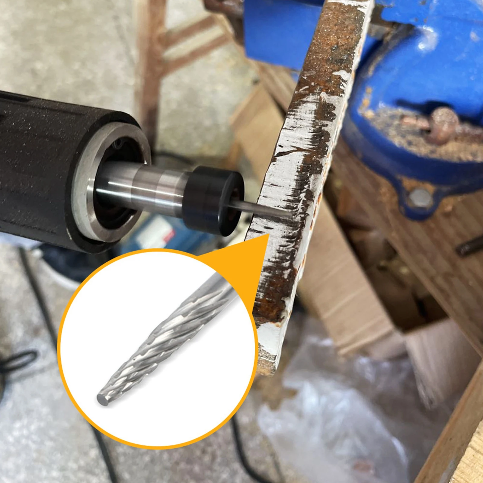 10PCs Carbide End Mill Aluminium British System Milling Cutter Acrylic Wood Copper Plastic Cutting Tool CNC Maching | Инструменты