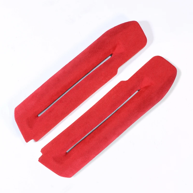 

Alcantara Car Decoration Accessory Inner Door Handles Cover Trim Sticker Styling For Ford Mustang 2015 2016 2017 2018 2019 2020