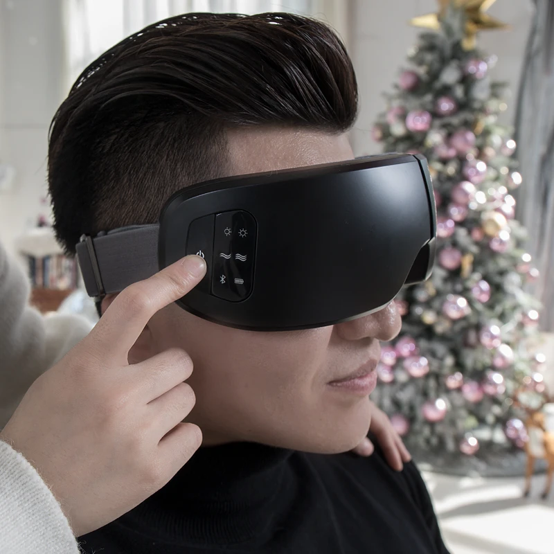 Xiaomi массажер для глаз ISee4 складной электрический Давление воздуха перезаряжаемый Музыкальный беспроводной Вибрационный магнитный нагрев терапия массаж