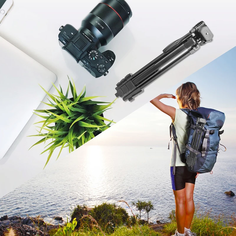 Легкий штатив ZOMEI T90 профессиональный Трипод с дистанционным управлением по Bluetooth