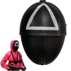 Маска для взрослых для косплея, вечеринки, игра кальмар, рождественский подарок, маски для рта, маска для кальмара, аксессуары, подарок на Хэллоуин, многоразовая маска