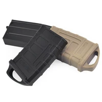 tactical m4m16 5 56 fast magazine rubber holster sleeve rubber slip cover soft pouch hunting airsoft gun rifle mag accessories