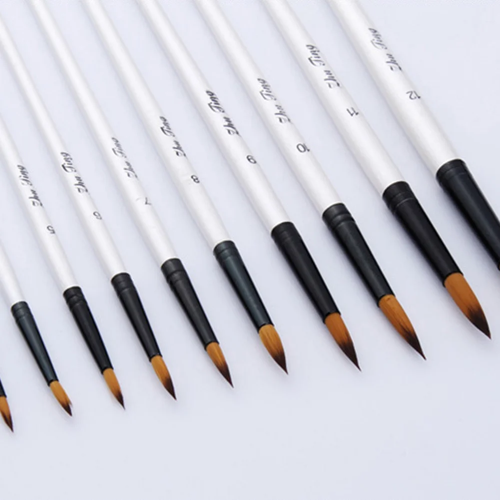

12Pcs/Set Artist Paint Brushes for Acrylic Watercolor Oil Painting Art Craft Kit