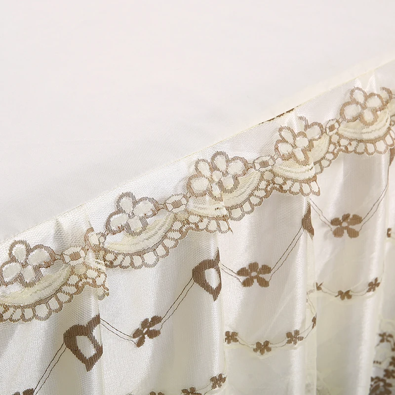 Стеганое покрывало 100% хлопок постельное белье юбка и простыня два в одном с