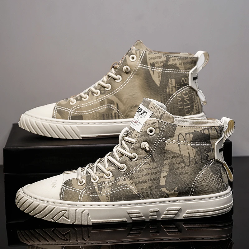 

New Spring and Autumn Breathable Canvas Shoes, Soft and Comfortable Sneakers