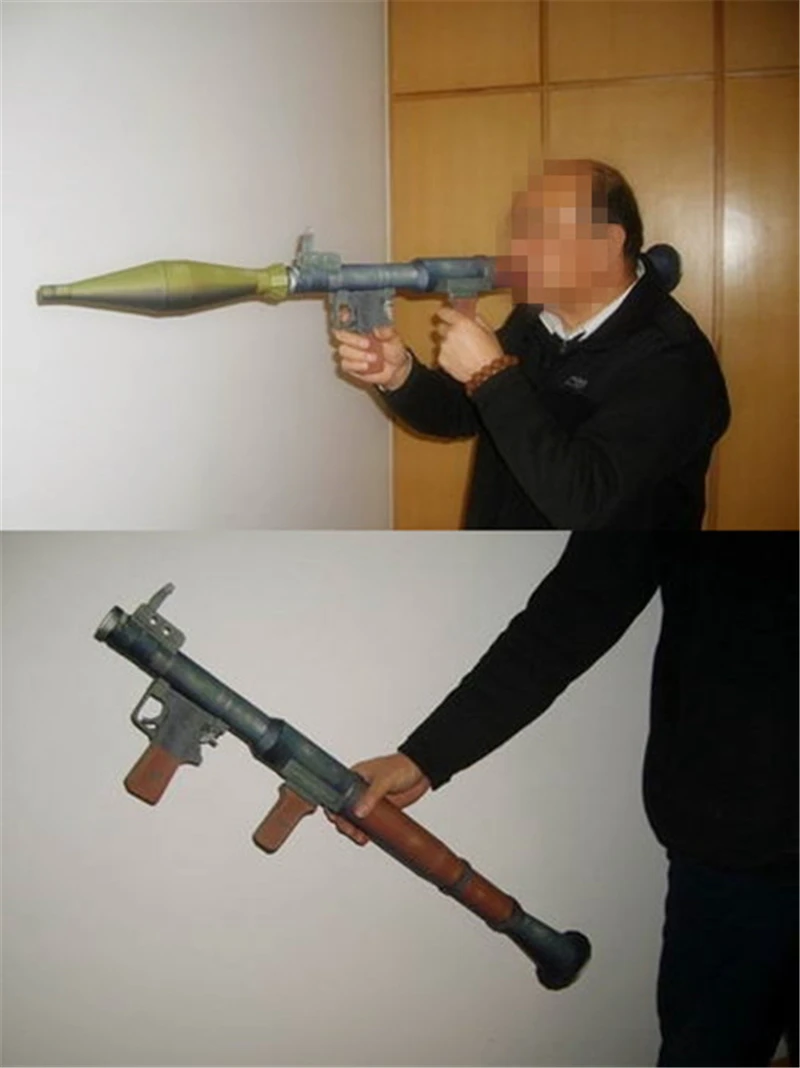 1:1 весы RPG 7 пусковое устройство ружьё модель Бумага ремесло игрушка &quotсделай