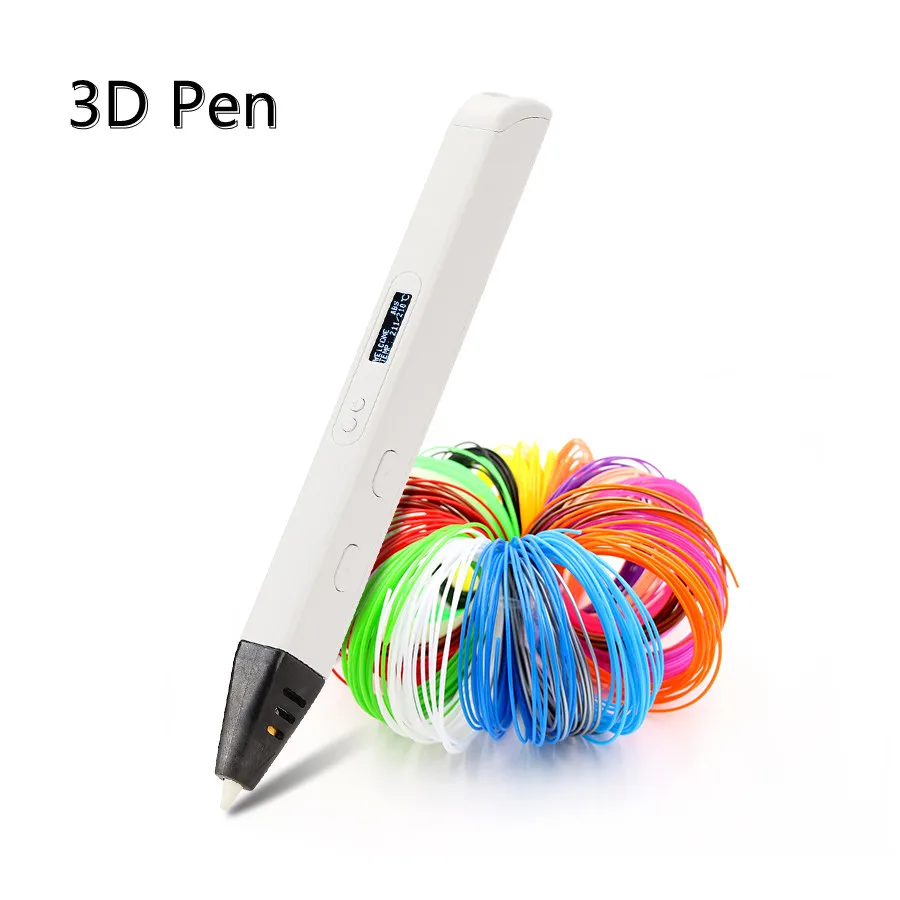 

RP800A 3D Printing Pen with OLED Display Professional 3D Drawing Pen for Doodling Art Craft Making and Education toys