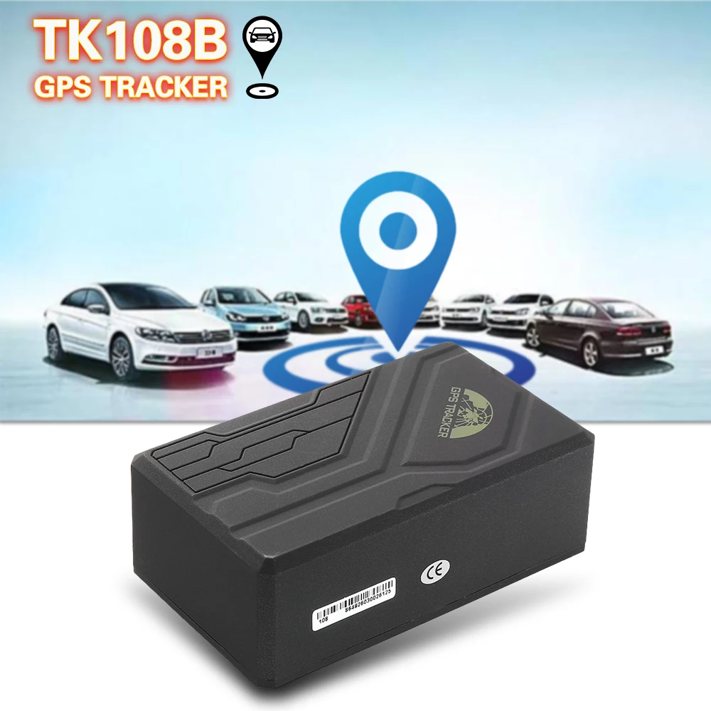 Gps 108B сильный магнит умный локатор отслеживания автомобиля TK108B GSM и gps трекер добавить гео-забор/SOS/внешнее отключение питания сигнализации
