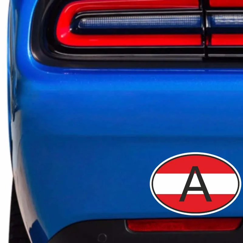 Aliauto персональная забавная наклейка для автомобилей австрийский код страны