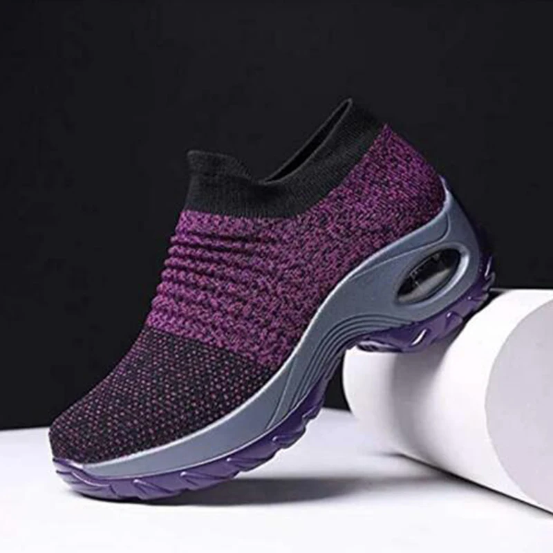 NEW Women Sneakers Walking Shoes Super Soft Height Increase Travel Outdoor Shoes