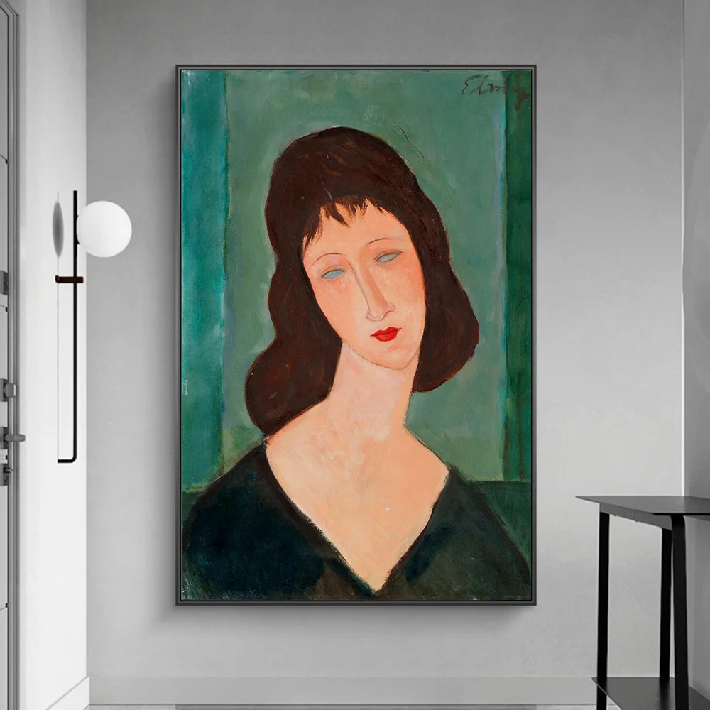 

Portrait of Sexy Woman Canvas Paintings By Amedeo Modigliani Famous Wall Art Postes And Prints Abstract Art Pictures Cuadros