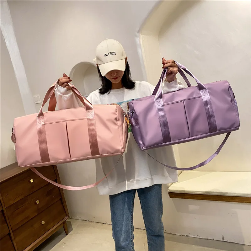 

Waterproof Dry and Wet Separation Sports Gym Bag 2021 Trend Portable Messenger Travel Bag Swimming Training Gym Yoga Bag