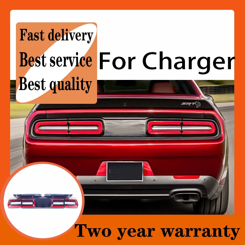 

Car Styling for Dodge Challenger Tail Lights Sequential Lens Taillights for Challenger 2008-2014 Rear Lamp