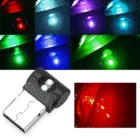 Светодиодная автомобильная лампа с USB, освещение для создания атмосферы в салоне автомобиля, для Citroen C1, C2, C3, C4, C5, C6, C8, C4L, DS3, LADA, KIA, OPEL, BMW, SKODA