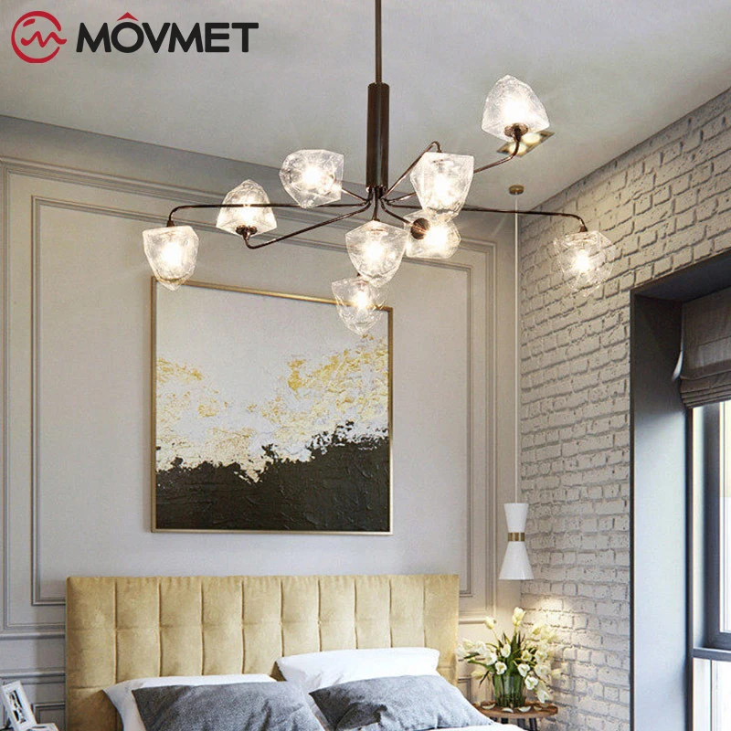 

Modern Nordic Chandelier Lighting Luxury Lights LED Chandeliers Indoor Light Fixtures Bulbs Lamp AC110-220V