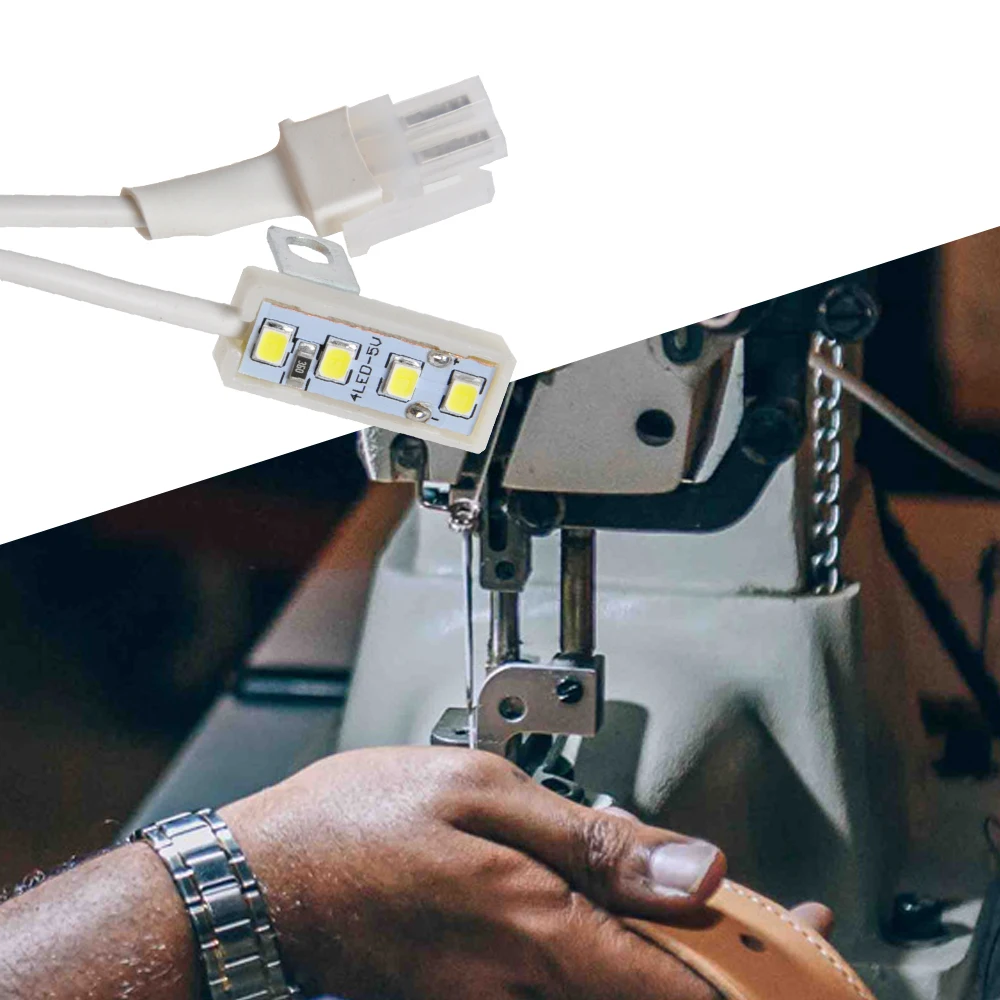 4 светодиодных шариков 5V светодиодный швейная машина лампа Многофункциональный