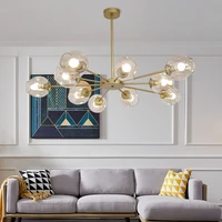 modern glass chandeliers for living room bedroom dining room loft indoor decoration chandeliers ceiling indoor lighting fixtures