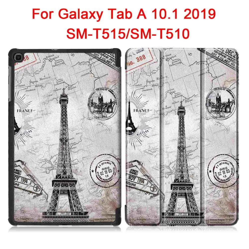 T515-CH-FGTT Чехол для планшета samsung Tab A 10,1 чехол для samsung galaxy tab a 10.1 Чехол - Цвет: T515-CH-FGTT