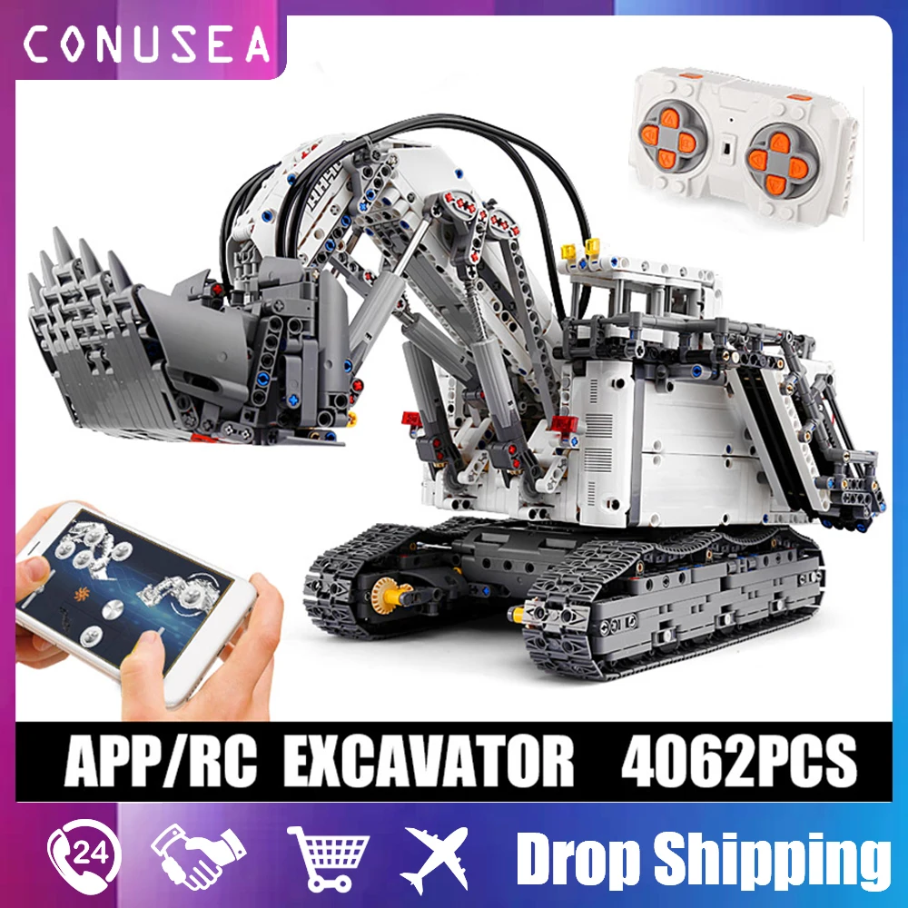 4062 шт строительных блоков app rc эк