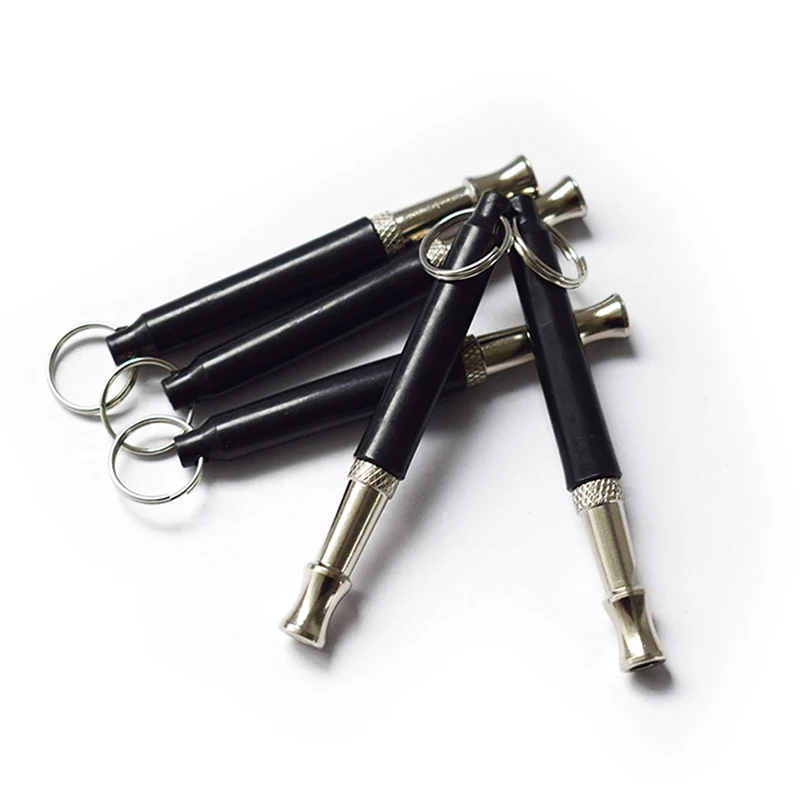 

Dog Training Whistle Adjustable Whistle Supersonic Sound Repeller Pitch Stop Barking Quiet Black Whistle Tool Pet Supplies