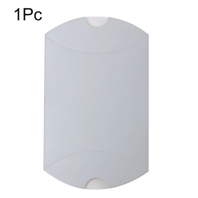 1Pc silver 10 шт./компл. Красочные крафт-бумаги Бумага конфеты в подарочной коробке сумка свадебный подарок душа ребенка благоприятствует День рождения Рождественские упаковочные материалы - Цвет: 1Pc silver