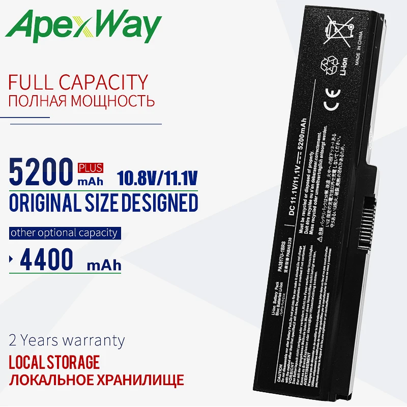 Аккумулятор для ноутбука аккумулятор TOSHIBA Satellite L310 L515 L600 L675 L630 L750 M300 M500 M645 серии