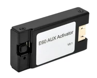 koocavs special aux activator for bmw e60 e61 e63 e64 aux activator open the original car without aux