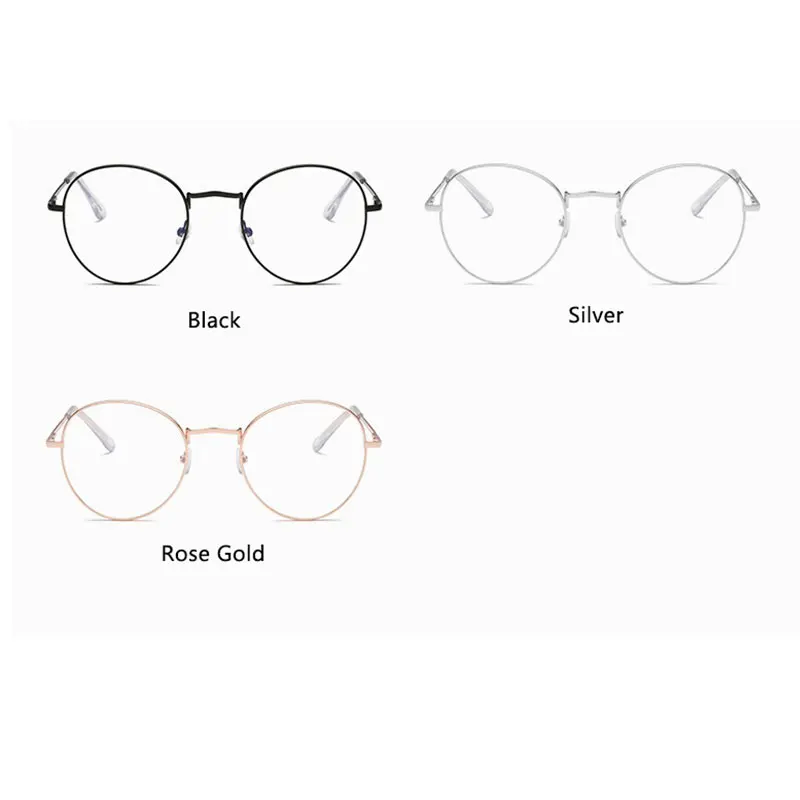 Круглые прозрачные очки с прозрачными линзами в стиле ретро модная оправа для