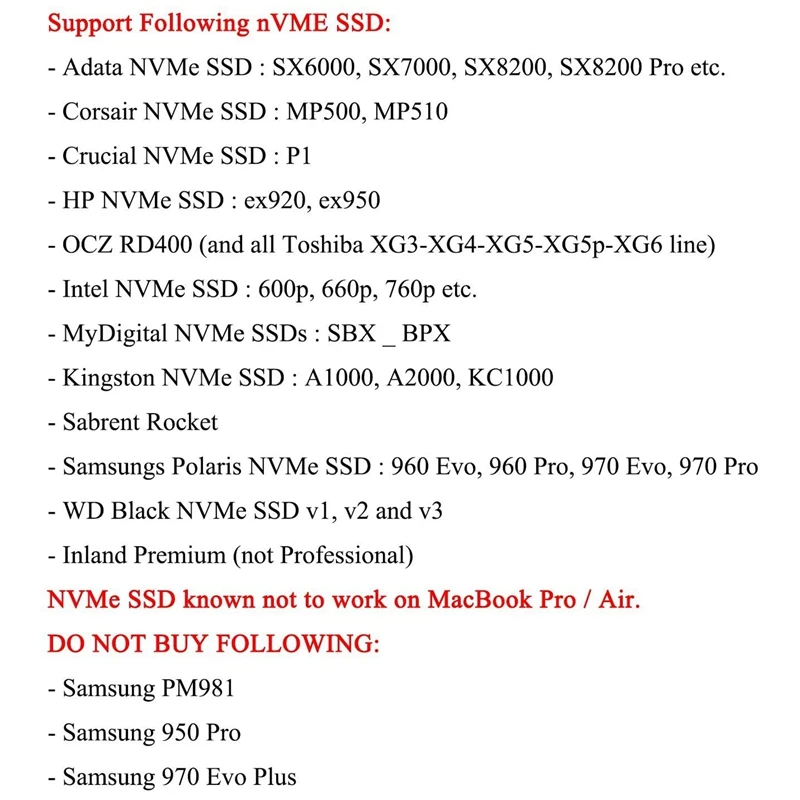 Promotion M.2 NVME SSD Convert Adapter For Upgraded Air Pro Retina Mid 2013-2017 AHCI Kit | Электроника