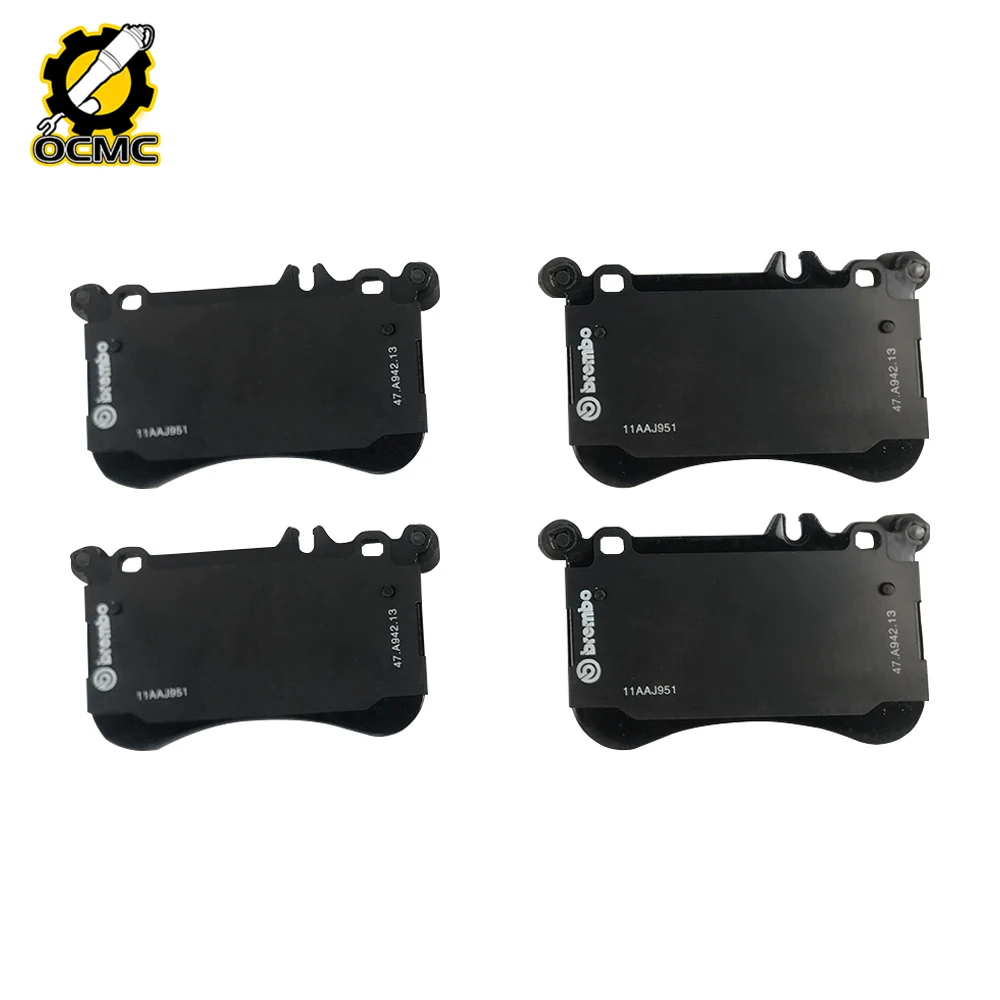 Передние дисковые Тормозные колодки 0064200520 4 шт. для Mercedes Benz W221 W218 W212 C218