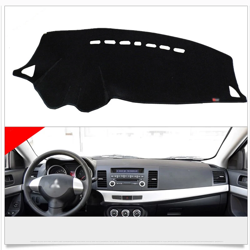 

Interior Dashboard Carpet Photophobism Protective Pad Mat For Mitsubishi Lancer-EX 2010-2015