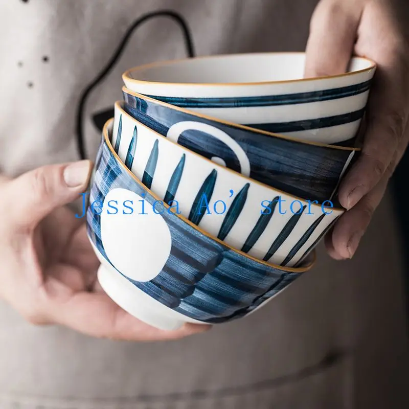 11 5 см здоровые японские Керамика посуда Милая миска под остеклением Корея пиалы