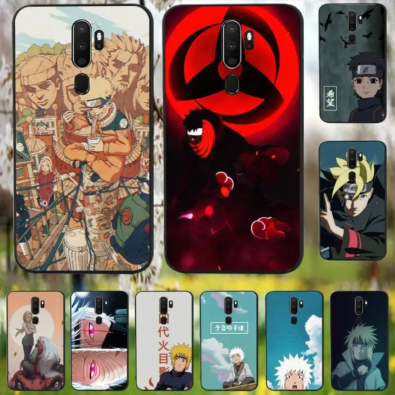 

Black Soft Silicone Naruts Phone Cases For Oppo Reno2 Z 2Z Realme5 6 Pro R9S 11 Plus 15 17 Pro