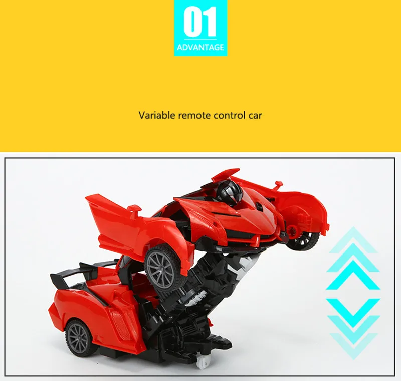 1/18 трансформатор Rc автомобиль 2 в 1 Трансформеры модели роботов Дистанционное