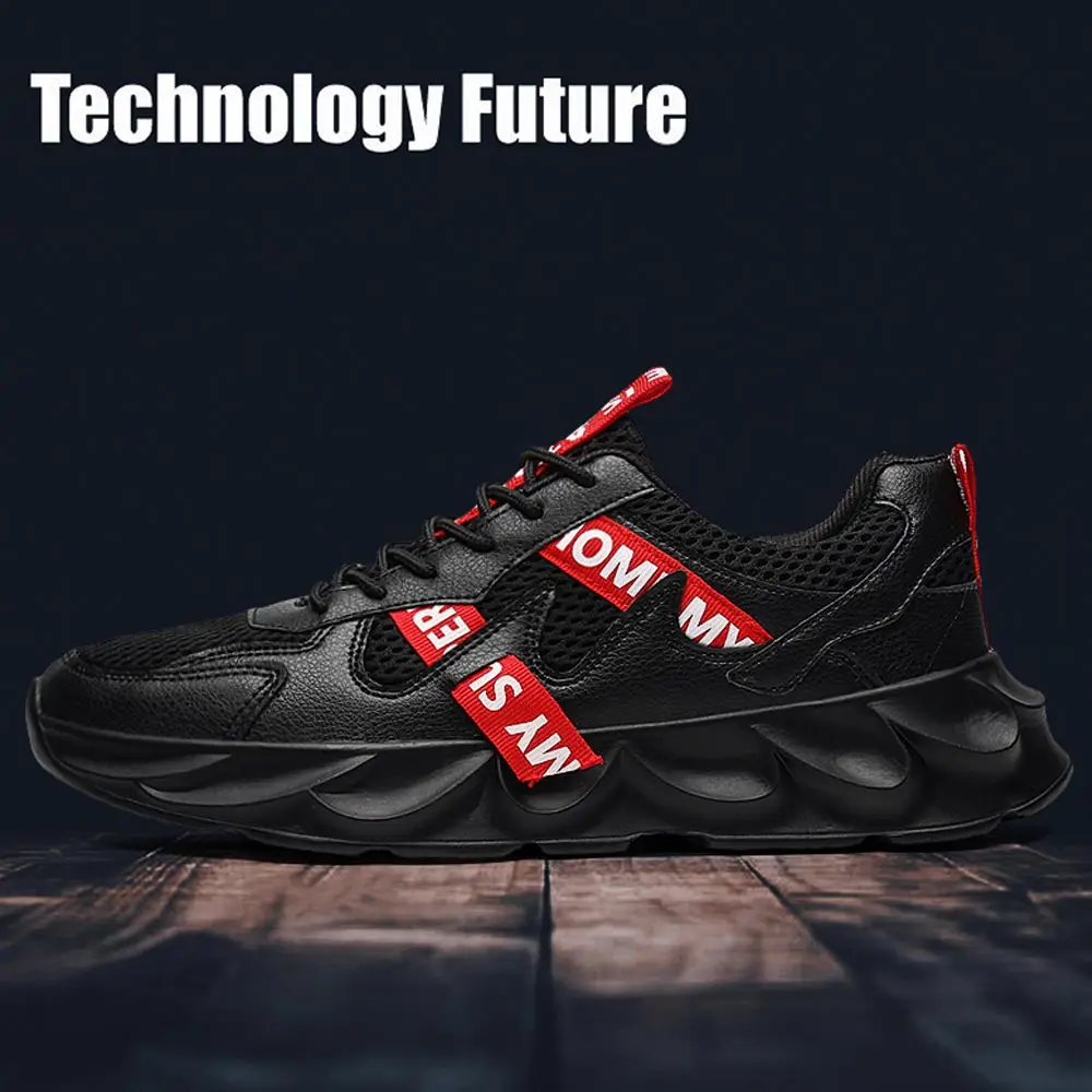 Спортивная обувь для мужчин летние кроссовки дышащие сетчатые уличные