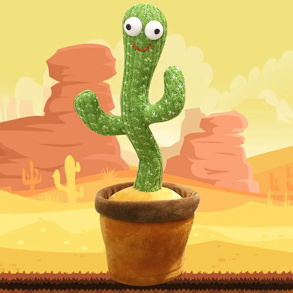 

2021 NEW Cactus Toy ,Electric Dancing Cactus ,Cactus jack ,Cactus Toy,Home Office Decoration, Plant Cactus Plush Stuffed Toy