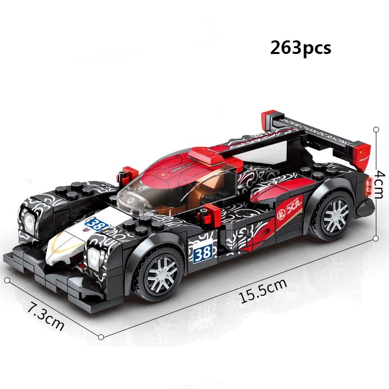 Блоки sembo 1:32 Китай гоночный автомобиль городской супер moc автомобили наборы