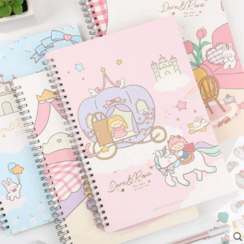 

2022 B5A5 Journal Daily Work Business Diary Book Simple Coil Notebook Gift School Office Supplies Cute Notepad Stationery