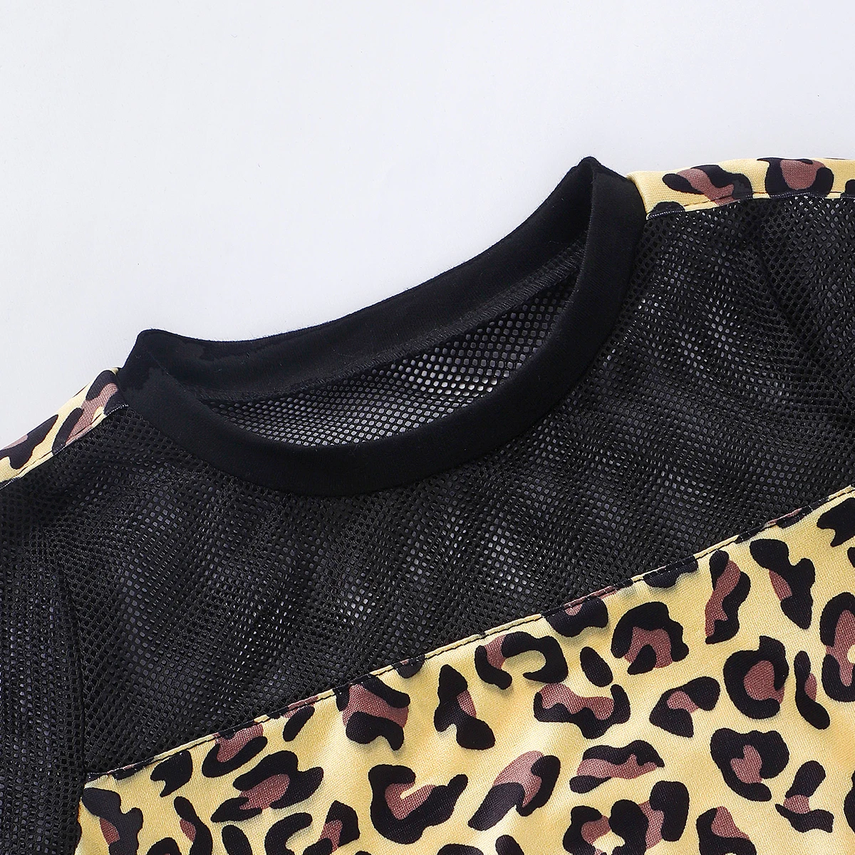 От 0 до 5 лет летние модные комплекты одежды с леопардовым принтом для маленьких