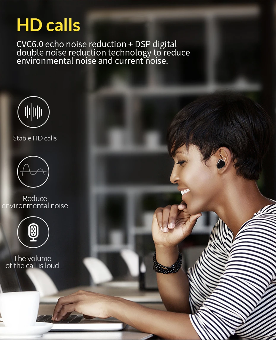 HOCO, Bluetooth гарнитура, мини, портативная, невидимая, беспроводная, Bluetooth 4,2, наушники, Handsfree, стелс, наушники с микрофоном, auriculares