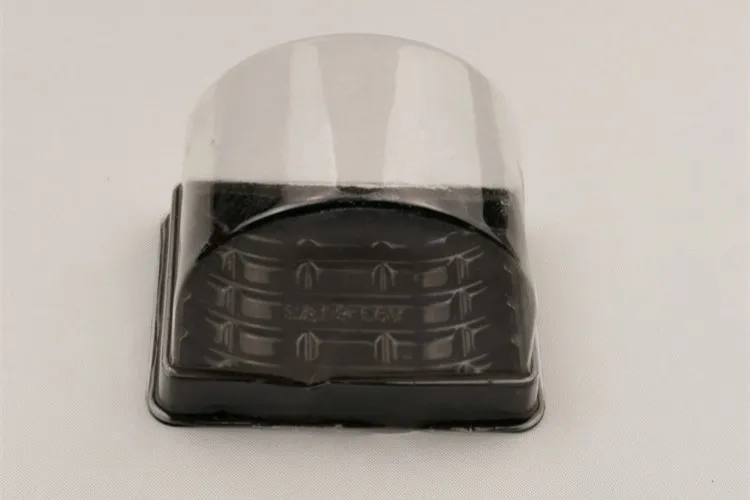 100 шт. 50 прозрачная упаковочная бумажная коробка для Мусса с ручкой конфет