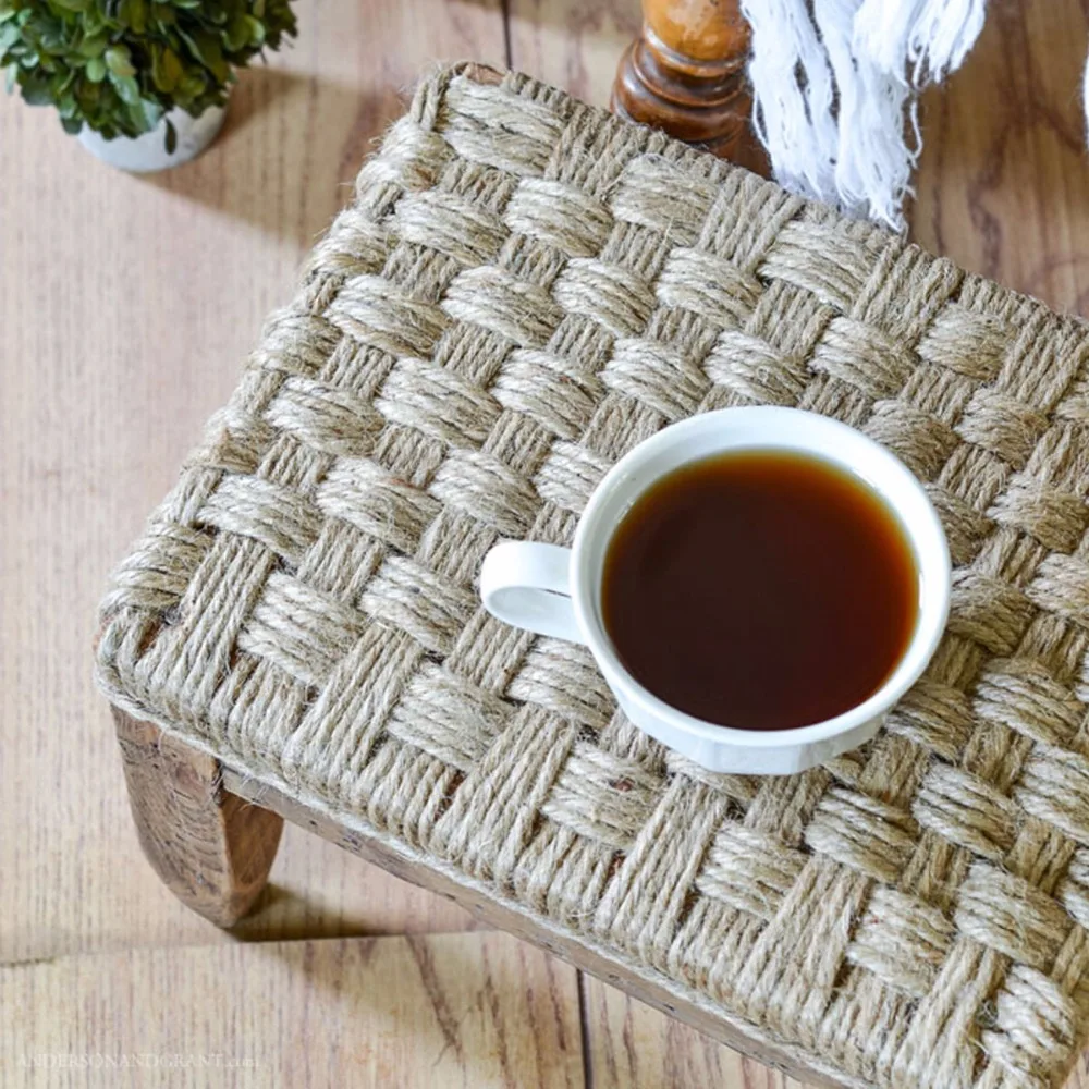 Высокопрочная джутовая веревка 6 мм веревки натуральный пеньковый шнур макраме