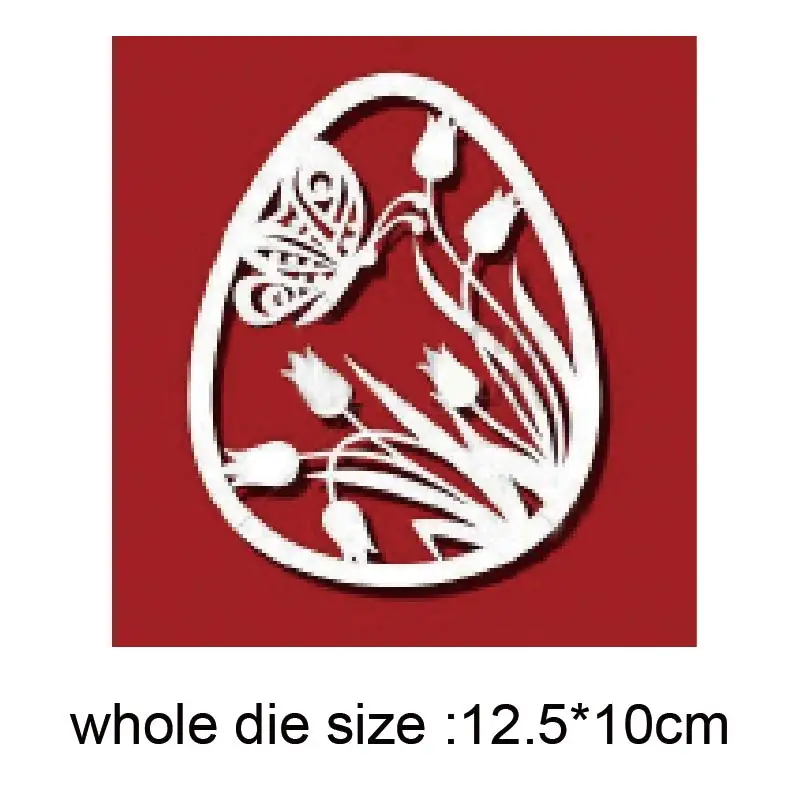 

Easter Eggs Metal Cutting Dies 2020 new arrival craft Stencil For DIY Scrapbooking Paper/photo Cards Embossing Dies
