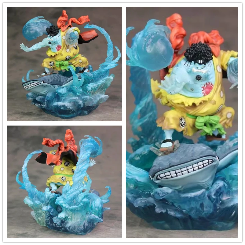 

Один кусок Jinbe Battle Damage Ver. GK статуя ПВХ фигурку Коллекционная модель игрушки кукла 22 см