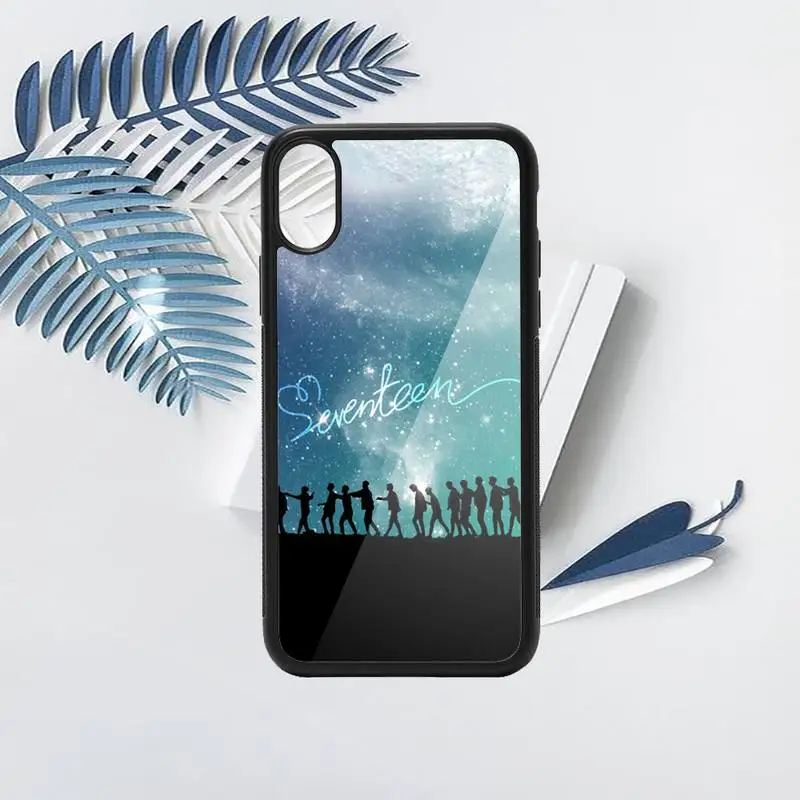

Korean boy group seventeen Phone Case PC for iPhone 11 12 pro XS MAX 8 7 6 6S Plus X 5S SE 2020 XR