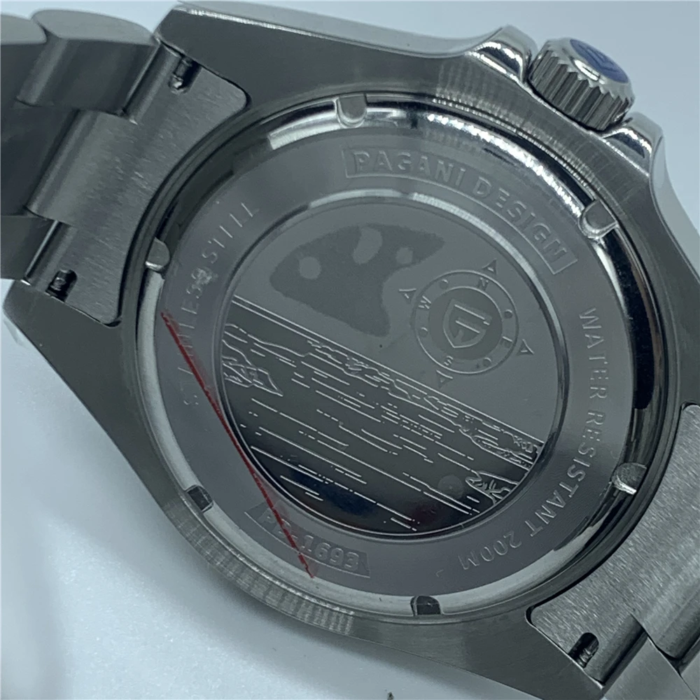 

2021 Top PAGANI DESIGN Latest Version GMT Men's Automatic Mechanical Watch Pay Tribute To Steve McQueen Rolex + 200m WaterProof