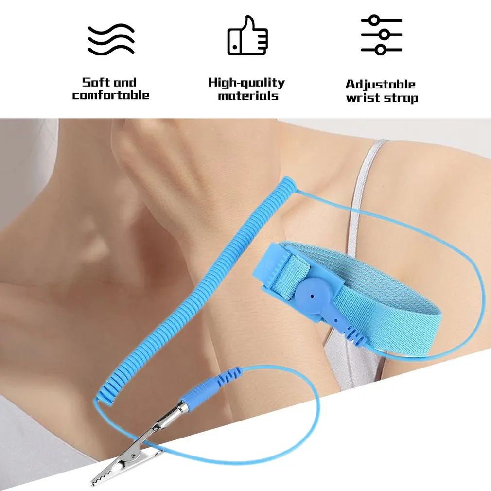 1 шт./2 шт./4 шт. антистатический ремешок на запястье | Электроника